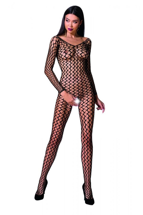 PASSION OUVERT BODYSTOCKING GROBMASCHIGES NETZ