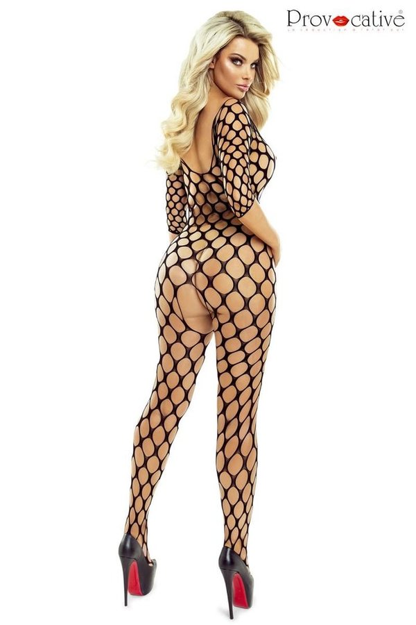 PROVOCATIVE OUVERT BODYSTOCKING MIT LOCHMUSTER